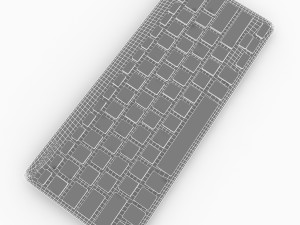 SAMSUNG WIRELESS KEYBOARD 3D 모델