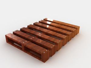 Wood Pallet 3D 模型