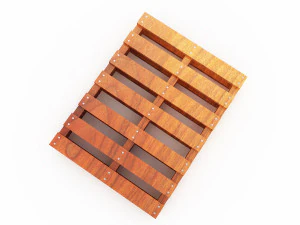Wood Pallet 3D Model