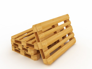 Wood Pallet v2 3D Model