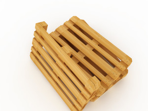 Wood Pallet v2 3D Model