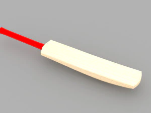 Bast&atilde;o de cr&iacute;quete Modelo 3D