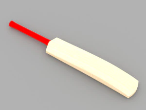 Bast&atilde;o de cr&iacute;quete Modelo 3D