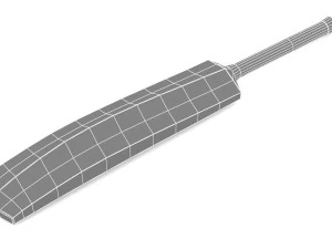 Bast&atilde;o de cr&iacute;quete Modelo 3D
