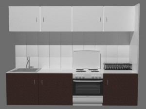kitchen 3D 모델