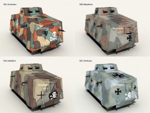 a7v tank 3D Model