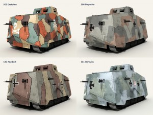 a7v tank 3D Model