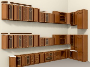 kitchen set 01 Modelo 3D