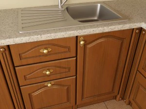kitchen set 01 3D Model