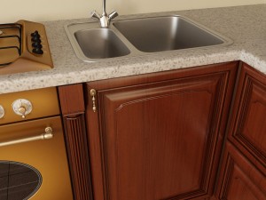 kitchen set 02 Model 3D
