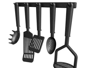 kitchen set 02 Model 3D