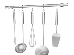 kitchen set 02 Model 3D