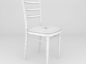 k02 chair Modelo 3D