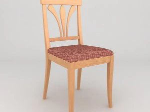 K03 krzesło Model 3D