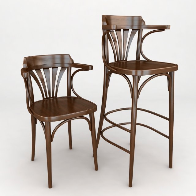 k10 vienna armchair Model 3D .c4d .max .obj .3ds .fbx .stl .blend 