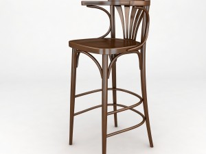 k10 vienna armchair Model 3D