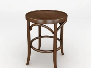 k11 bentwood stool 3D Model