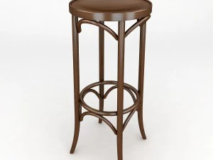 k11 bentwood stool 3D Model