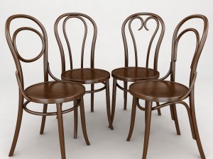 k12 bentwood chair 3Dモデル