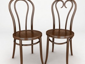 k12 bentwood chair 3D Model