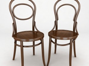 k12 bentwood chair 3D Model