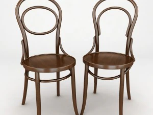 k12 bentwood chair 3D Model