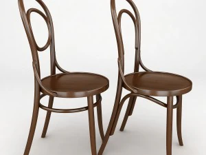 k12 bentwood chair 3D Model