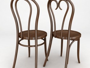 k12 bentwood chair 3D Model