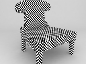 k13 sissi armchair 3D Model