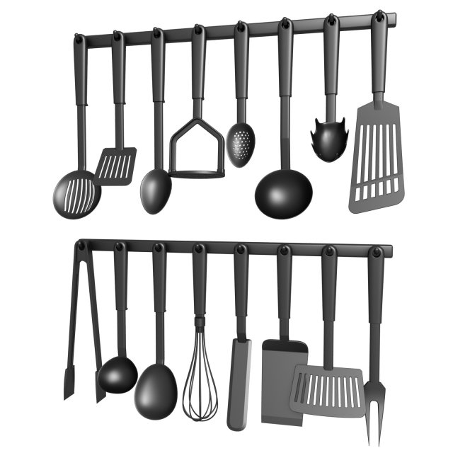 cookware 01 3Dモデル .c4d .max .obj .3ds .fbx .stl .blend 