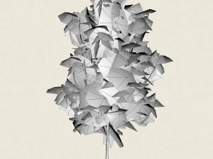 game ready forest tree 08 3D Model