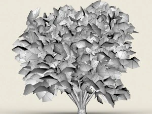 game ready forest tree 11 3D Model