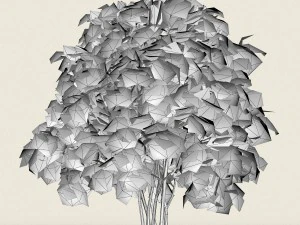game ready forest tree 13 3D Model