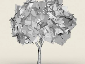 game ready forest tree 18 3D Model