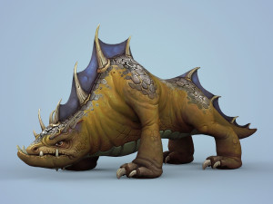 fantasy wild monster animal 3D Model