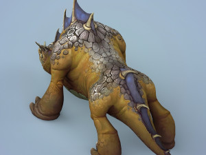 fantasy wild monster animal 3D मॉडल