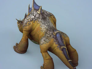 fantasy wild monster animal 3D Model