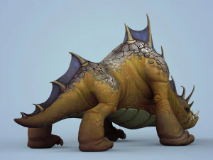 fantasy wild monster animal 3D Model