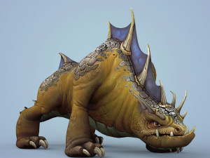fantasy wild monster animal 3D मॉडल
