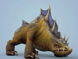fantasy wild monster animal 3D Model