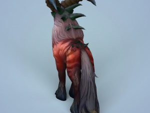 fantasy monster mouflon 3D मॉडल