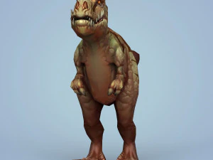 fantasy cartoon dinosaur trex 3D Model
