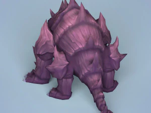 fantasy cartoon monster 3D Model