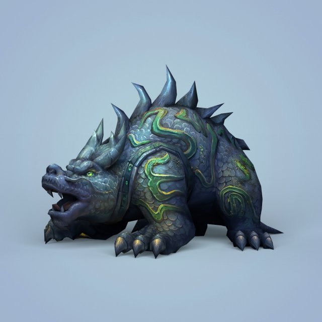 fantasy ghost monster 3Dモデル .c4d .max .obj .3ds .fbx .stl .blend 