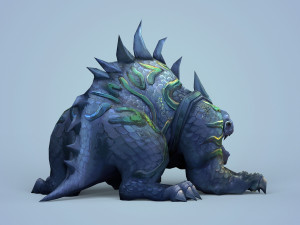 fantasy ghost monster 3Dモデル