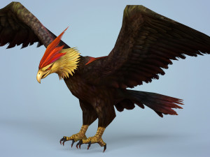 fantasy eagle 3D Model