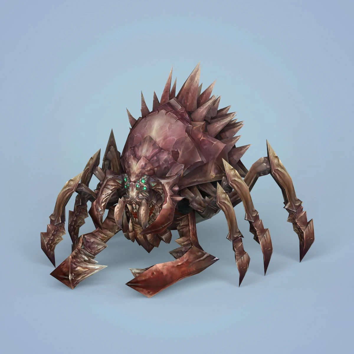 fantasy monster spider 3D Model .c4d .max .obj .3ds .fbx .stl .blend