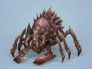 fantasy monster spider 3D Model