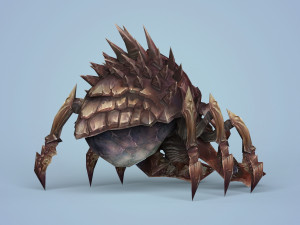 fantasy monster spider 3D Model