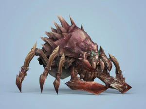 fantasy monster spider 3D Model